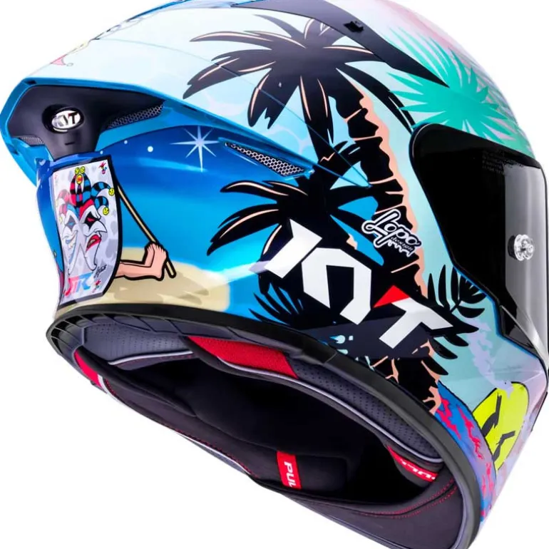 KYT TT-REVO Riccardo Rossi BCN Replica Helmet