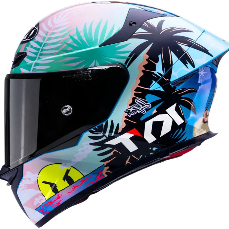 KYT TT-REVO Riccardo Rossi BCN Replica Helmet
