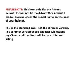LS2 Advant Helmet Cheek Pads