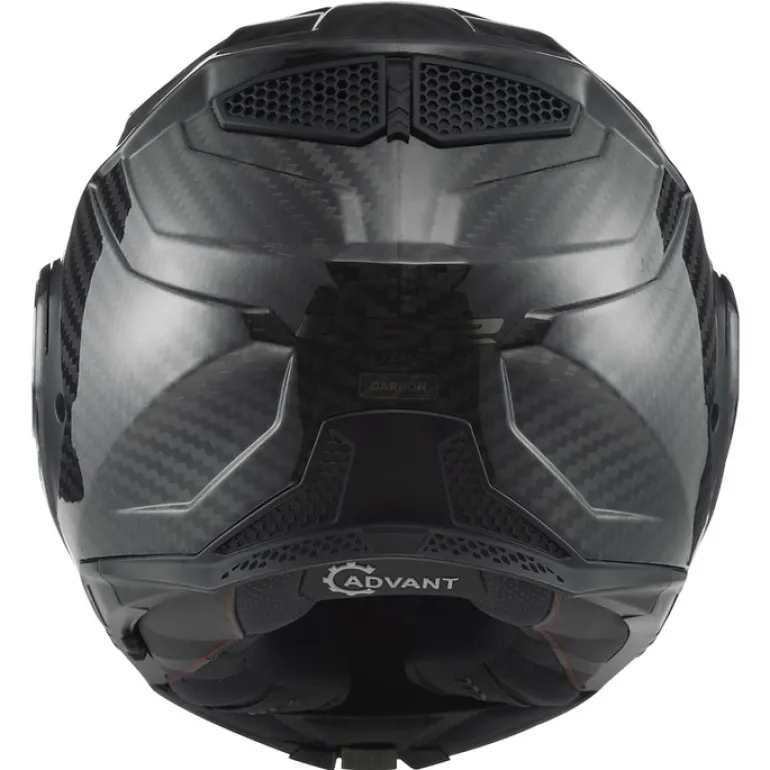 LS2 Advant X Carbon Helmet with Cardo 4X Bluetooth