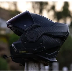 LS2 Advant X Carbon Helmet with Cardo 4X Bluetooth