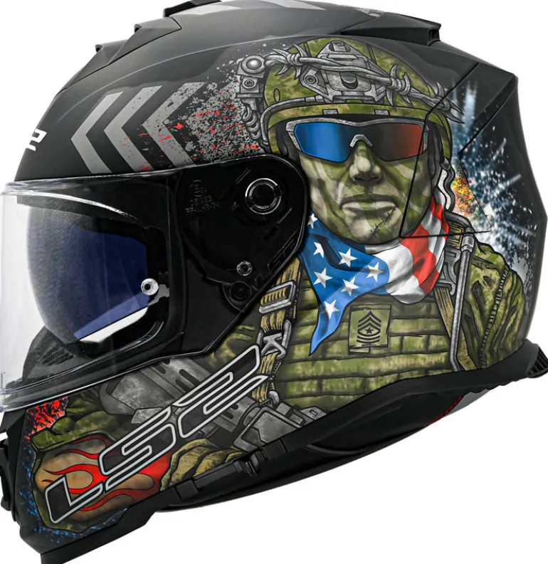 LS2 Assault Commando Helmet