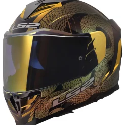 LS2 Assault III Snakebite Helmet