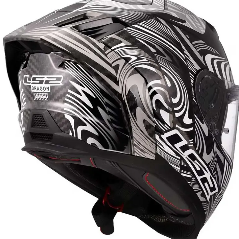LS2 Dragon Enthum Carbon Helmet