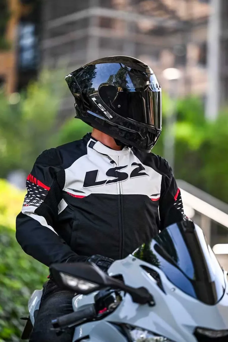LS2 Dragon Forged Carbon Helmet