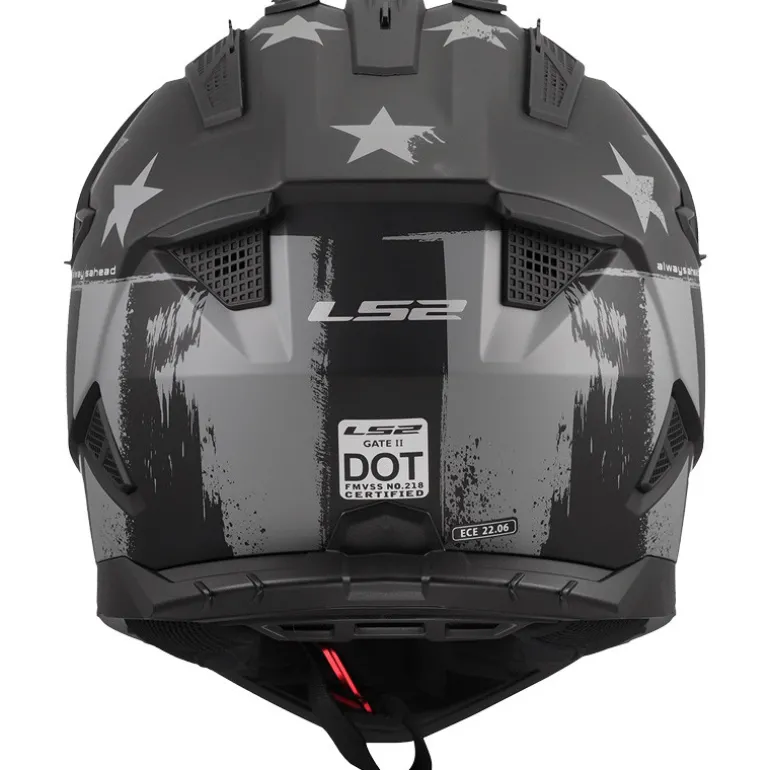 LS2 Gate II Battle Scar Helmet
