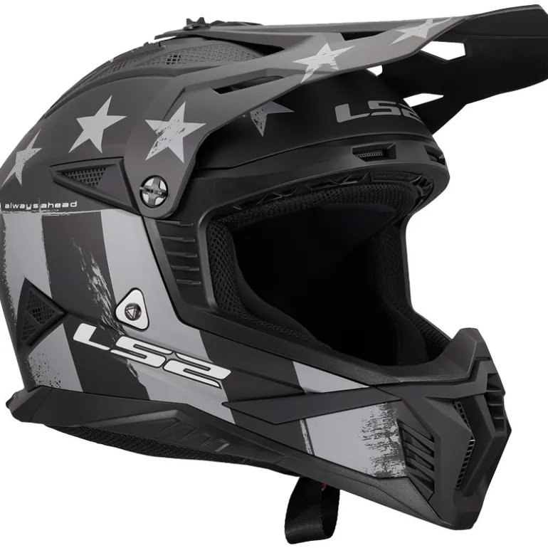 LS2 Gate II Battle Scar Helmet