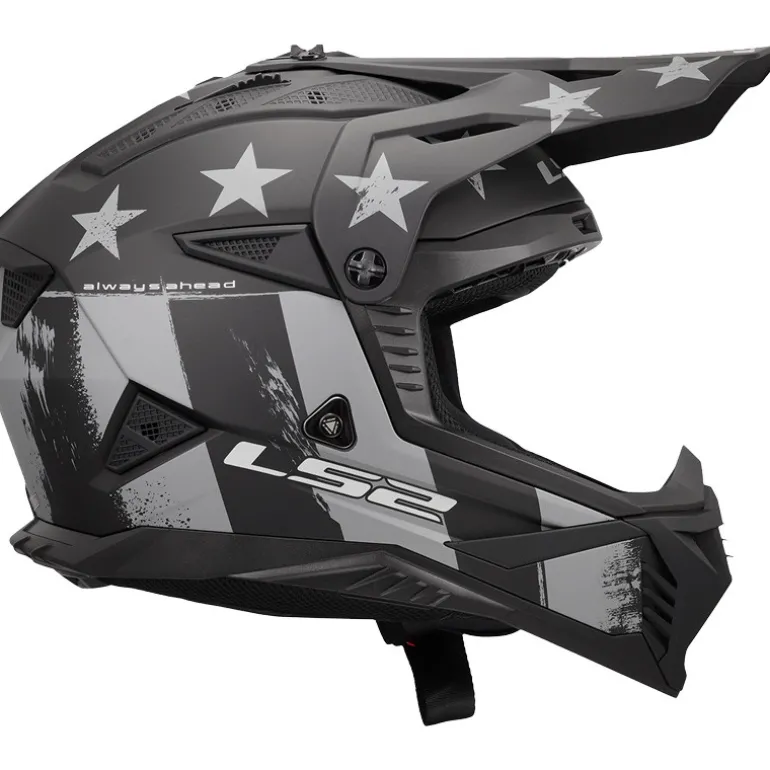 LS2 Gate II Battle Scar Helmet