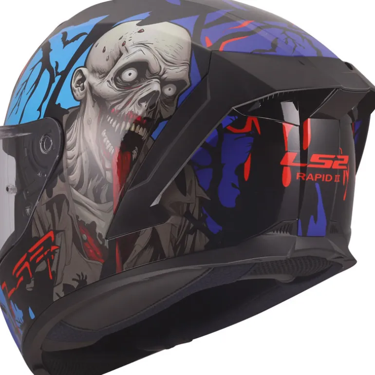 LS2 Rapid III Zombie Helmet