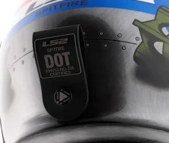 LS2 Spitfire Bomb Rider Helmet