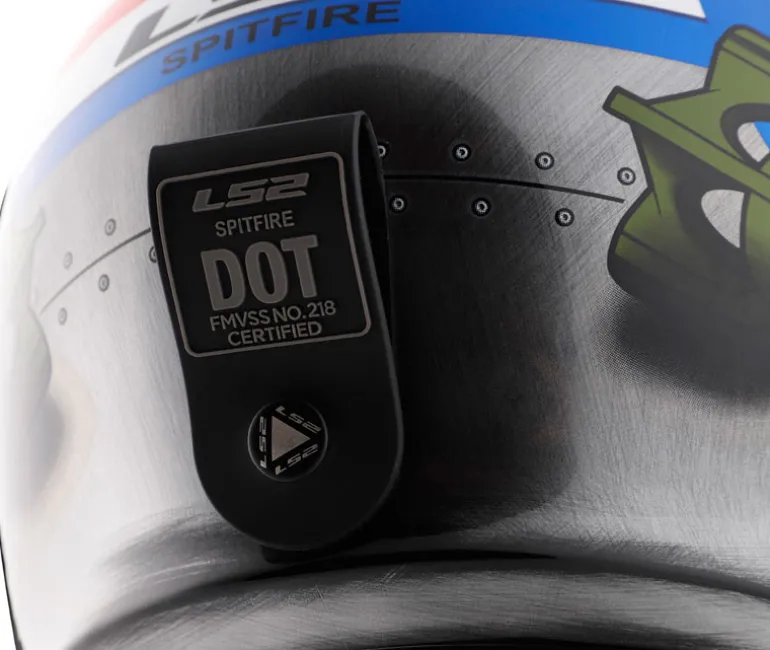 LS2 Spitfire Bomb Rider Helmet