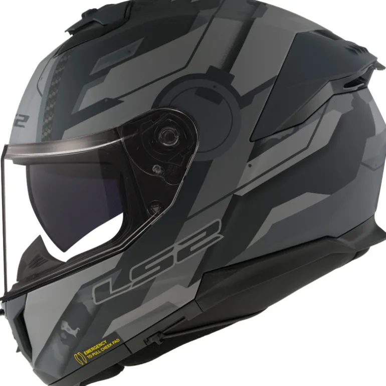 LS2 Stream II Shadow Helmet