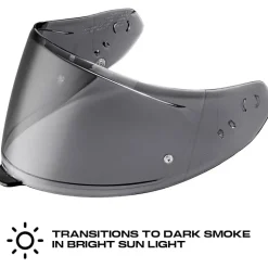 Scorpion Eclipse/ R430 Photochromic Pinlock Shield