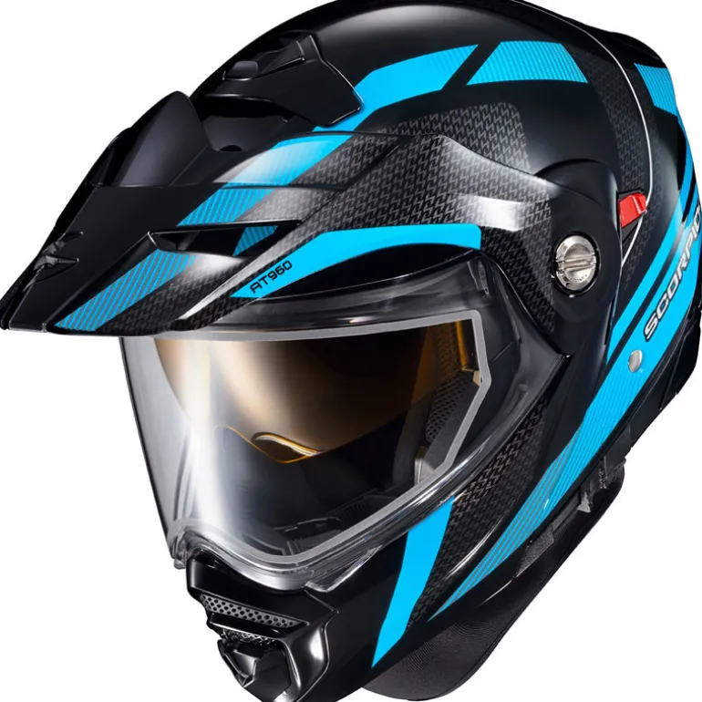 Scorpion EXO-AT960 Hicks Snow Helmet - Dual Shield