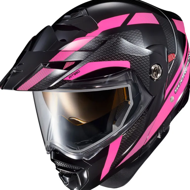 Scorpion EXO-AT960 Hicks Snow Helmet - Dual Shield