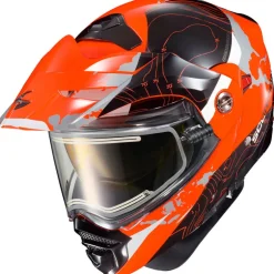Scorpion EXO-AT960 Topographic Snow Helmet - Electric Shield