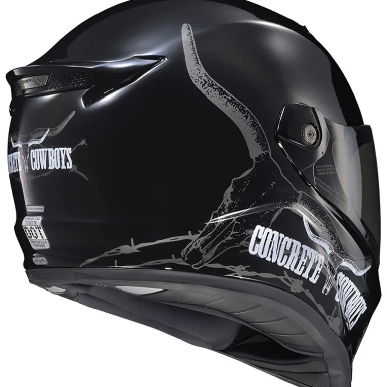 Scorpion EXO Covert FX Concrete Cowboys Helmet