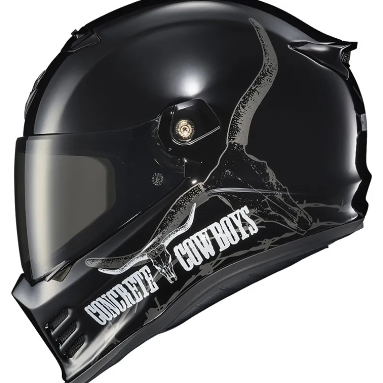 Scorpion EXO Covert FX Concrete Cowboys Helmet