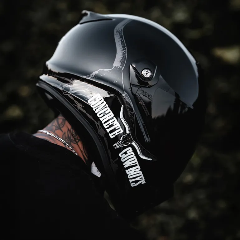 Scorpion EXO Covert FX Concrete Cowboys Helmet