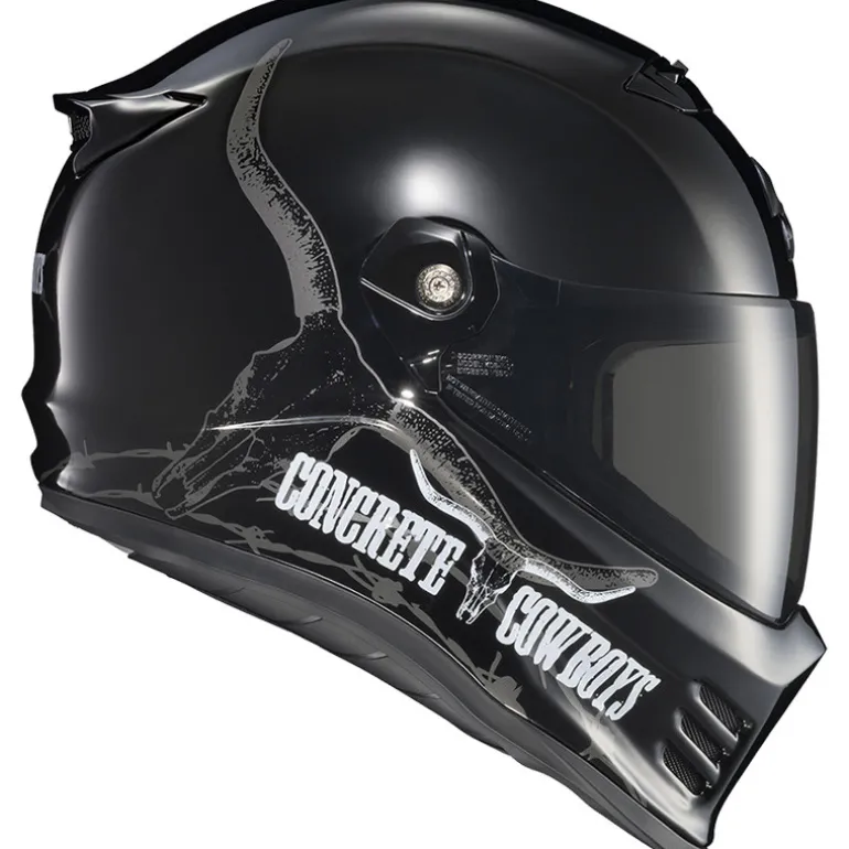 Scorpion EXO Covert FX Concrete Cowboys Helmet