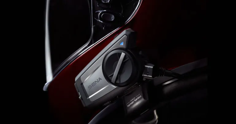 Sena 50C Motorcycle Communication and 4K Camera System