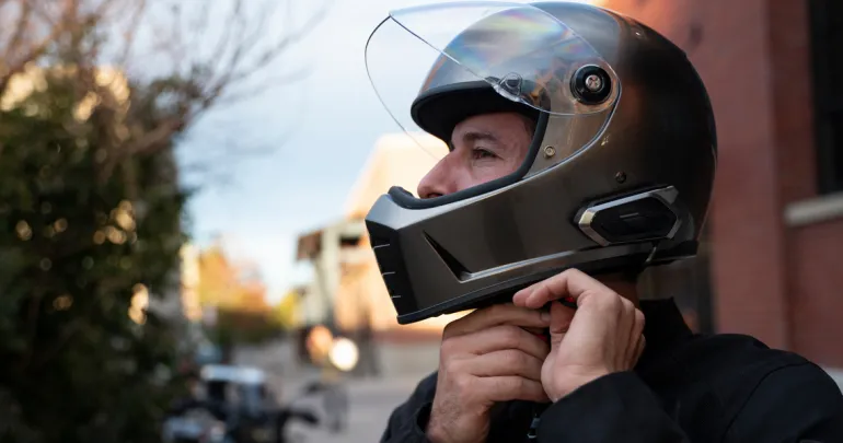 Sena 50R HD Motorcycle Bluetooth Communication System - Single Pack