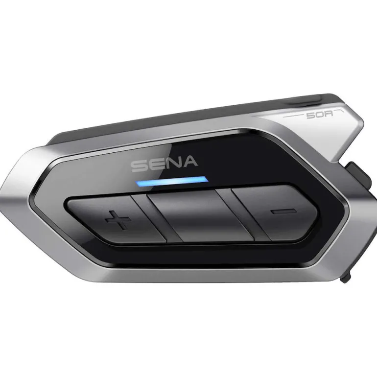Sena 50R HD Motorcycle Bluetooth Communication System - Single Pack