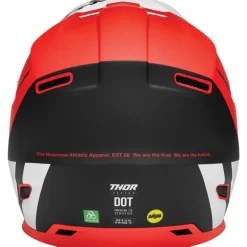 Thor Reflex Cube Helmet Grey/Orange Medium