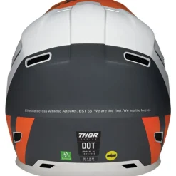Thor Reflex Cube Helmet Grey/Orange Medium