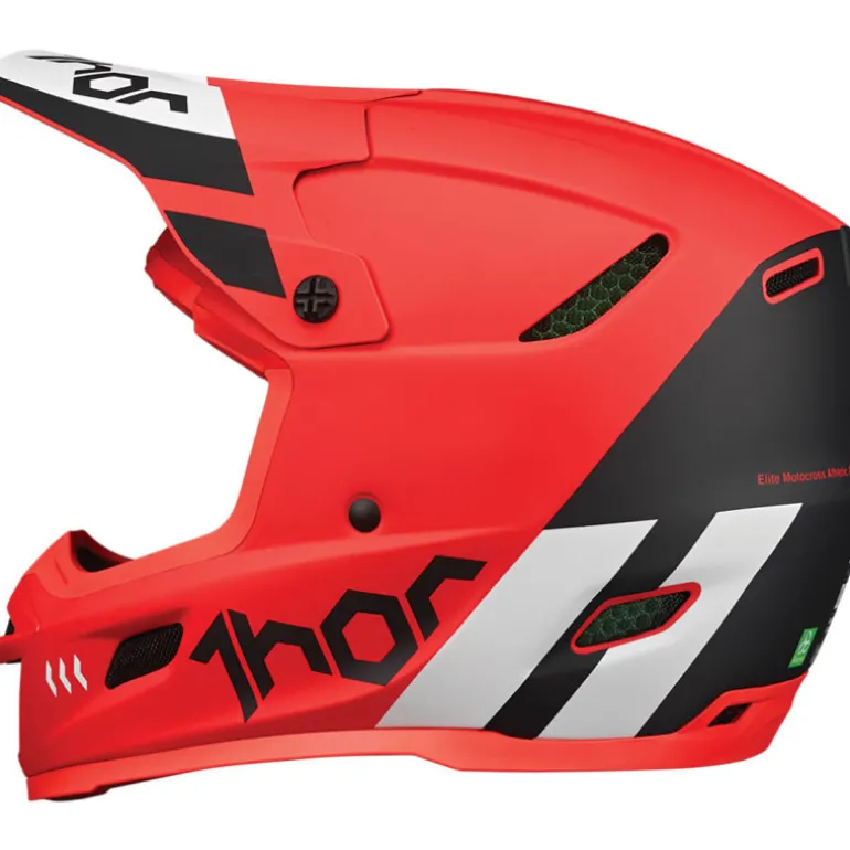 Thor Reflex Cube Helmet Grey/Orange Medium