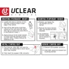 UCLEAR Temporary Mounting Clip for Audio Systems